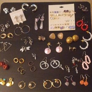 Earrings Pierced Ears Vintage + New